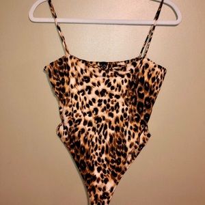 Windsor Leopard Print Bodysuit